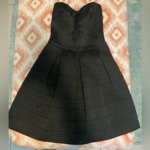 Black Strapless Dress